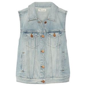 Madewell denim vest